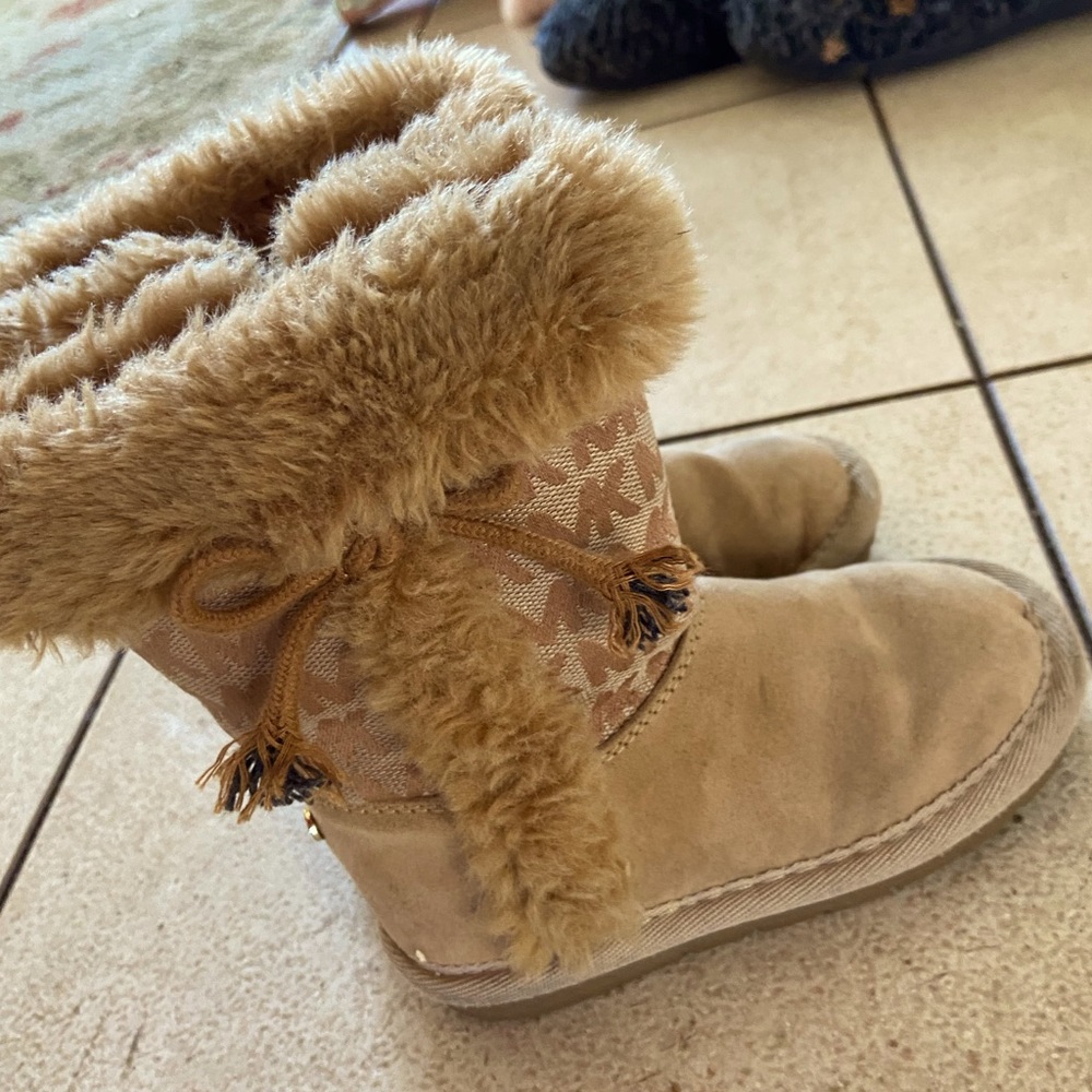Toddler boots and dress shoes Michael kors bundle